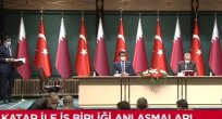 Katar Emiri Türkiye'de! Erdoğan karşıladı, iki ülke anlaştı